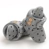 Baby Princess Walking Shoes - Glitter Design, Hook and Loop Closure, Rubber Outsole for Toddler