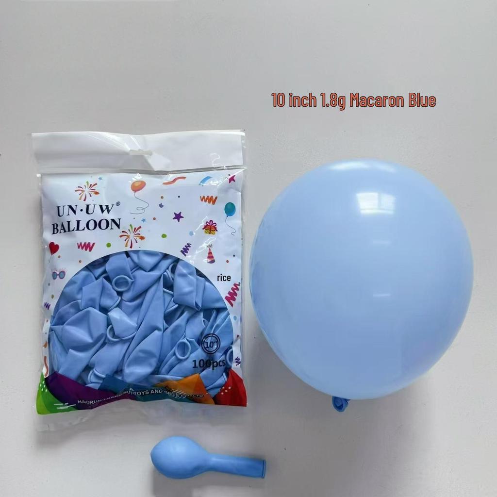 Durable and Safe 10-Inch Colorful Balloons for Kids' Birthday Party Decorations