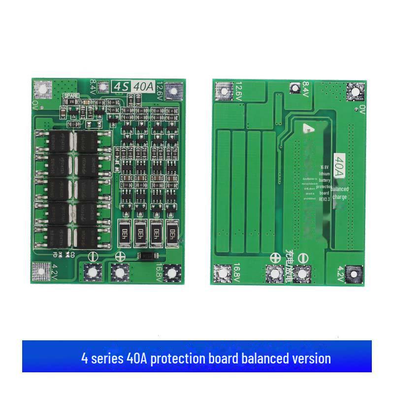 Balanced/Enhanced 3/4 Series 40A-60A Li-ion Battery Charger Protection Board for Power Tools