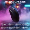 ATTACK SHARK X8SE Gaming Mouse 3 Modes Connection 2.4G Bluetooth USB-C Wired BK52820 Chip PAW3311 Sensor Ultra Lightweight 59g High Precision Low 80