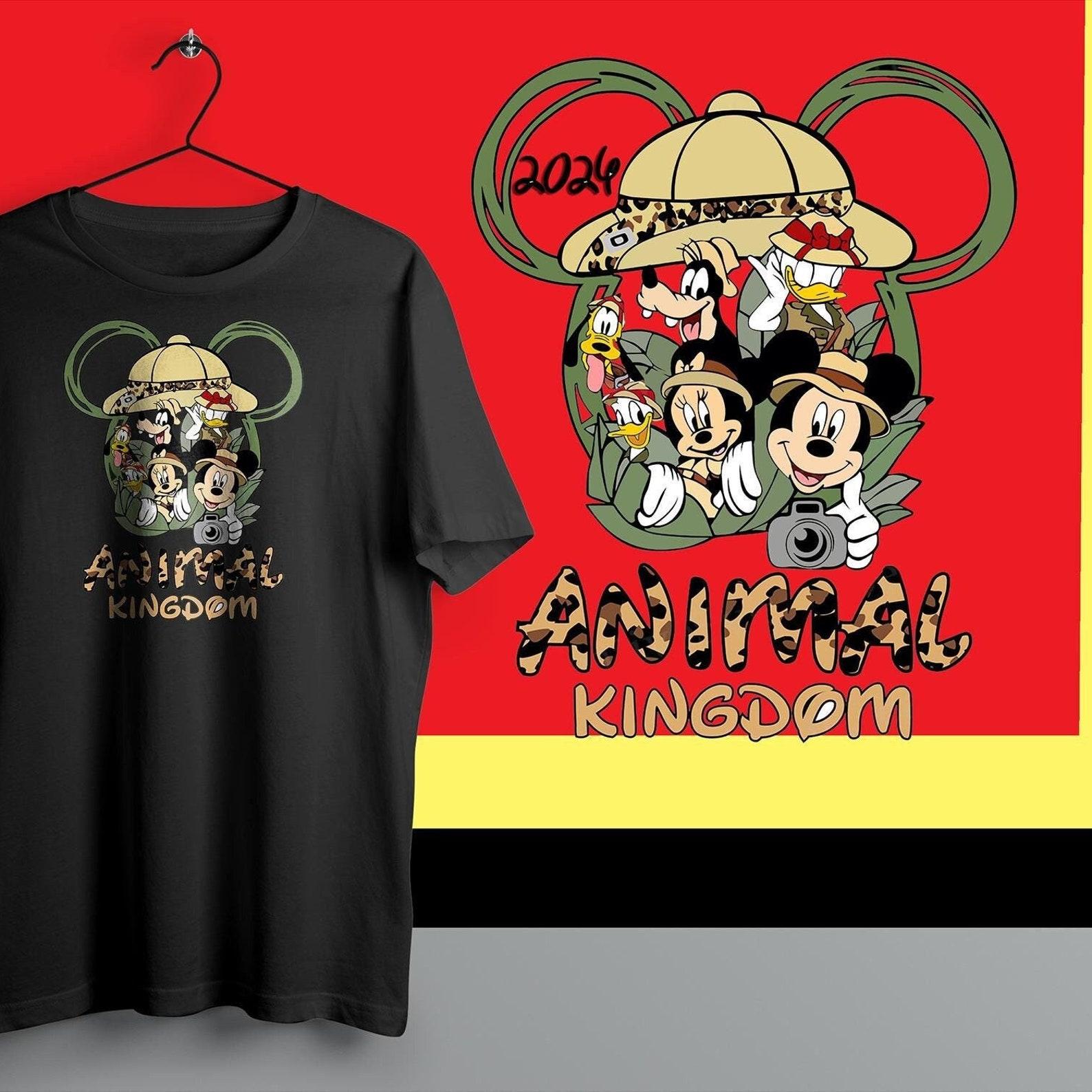 Disney Animal Kingdom Graphic Shirts Kids & Adults Safari Apparel Disney Vacation Shirt Mickey Shirt Disney Castle Shirt Custom Disney Shirt S