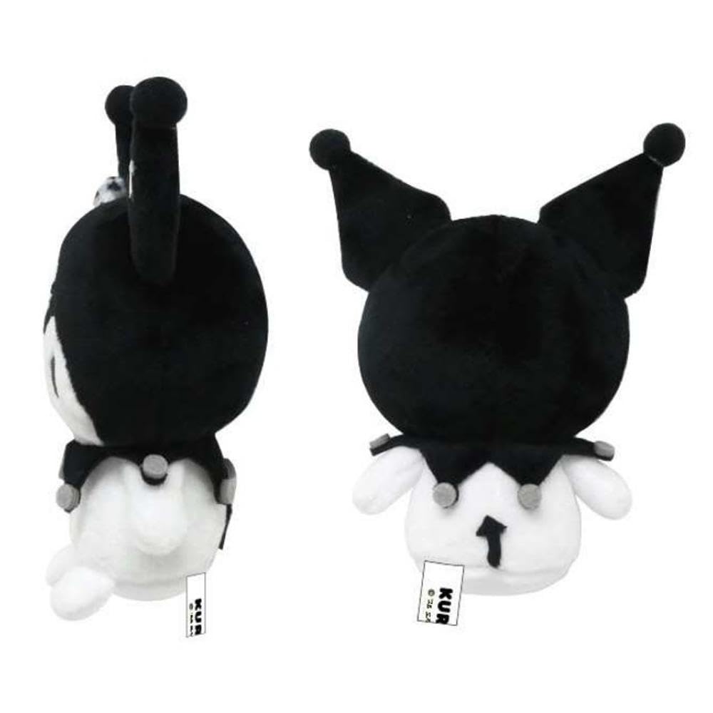 K Company My Melody & Kuromi (Passende Vichy-Karo-Serie) Kugelketten-Maskottchen Kuromi MKO-BM-KU H145 x B118 x T63mm