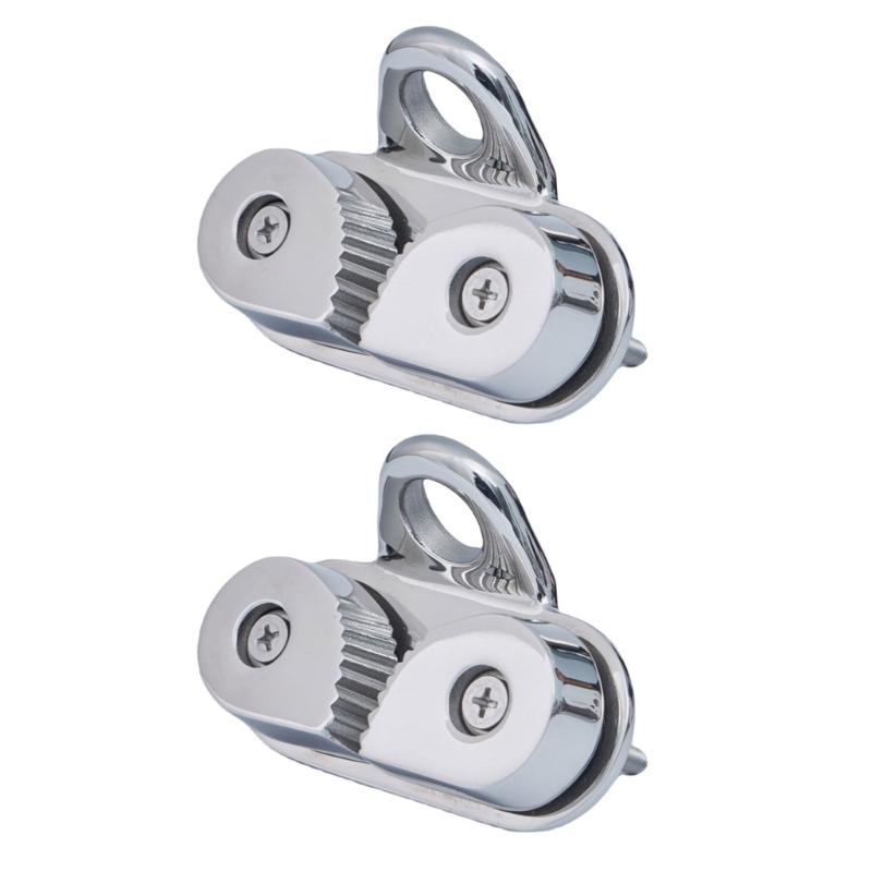 Sailboats Pilates Equipment Kayak Cleats Boat Cleats for 6‑15mm Diameter Ropes Boat Hardware for Sailboats Cleat