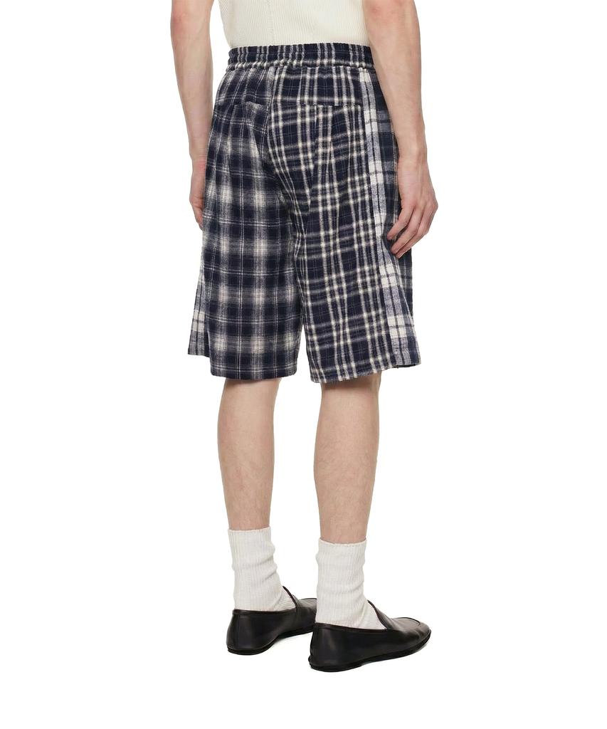 TRUNK PROJECT Check Shorts_Navy