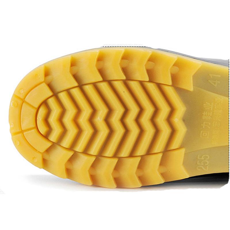 Rain Shoes Adult Plastic Rain Shoes High-top Short Rain Boots Waterproof, Non-slip and Wear-resistant Overshoes Water Boots