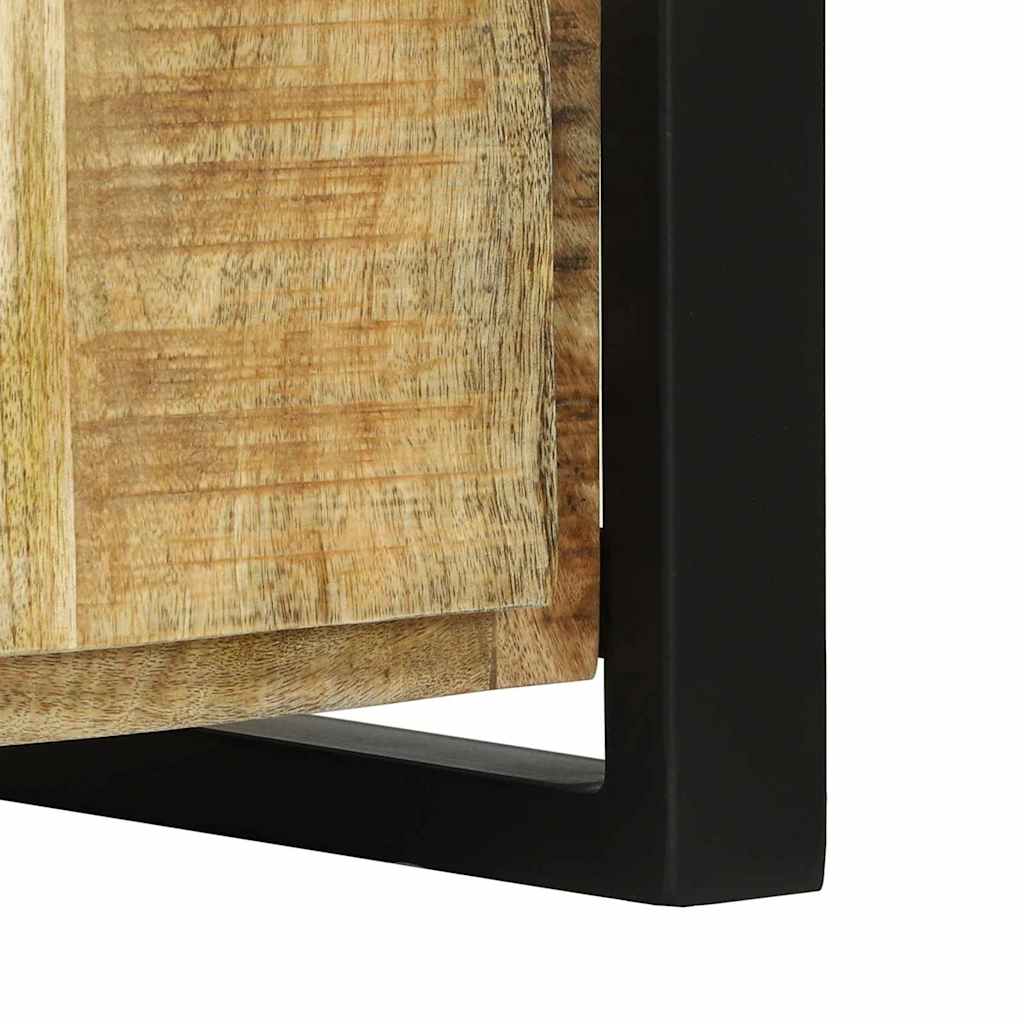 Bench Cabinet Brown 100 X 35 X 50 Cm Solid Mango Wood