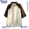 Wassup Sohot Herren Sommer Kurzarm T-Shirt