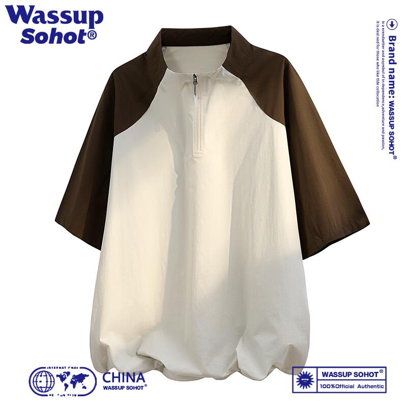 Летняя мужская футболка с коротким рукавом Wassup Sohot 2XL