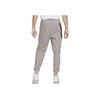 Nike Logo Embroidered Lace-Up Casual Cuffed Knit Joggers Men Joggers Gray Brown FQ8023-272