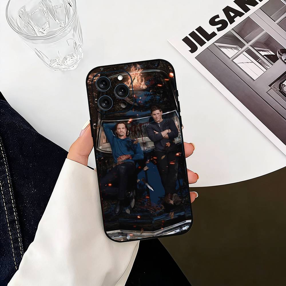 S-Supernaturals Dean Winchester Phone Case Silicone Soft For IPhone 17 16 15 14 13 12 11 X XR Plus Pro Max Plus