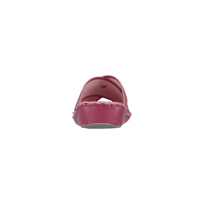 Pansy 9370J Pandie Room Shoes - Made in Japan - Women's - Hand-Knit Footbed - LL - Rose - 24.5-25.0 cm