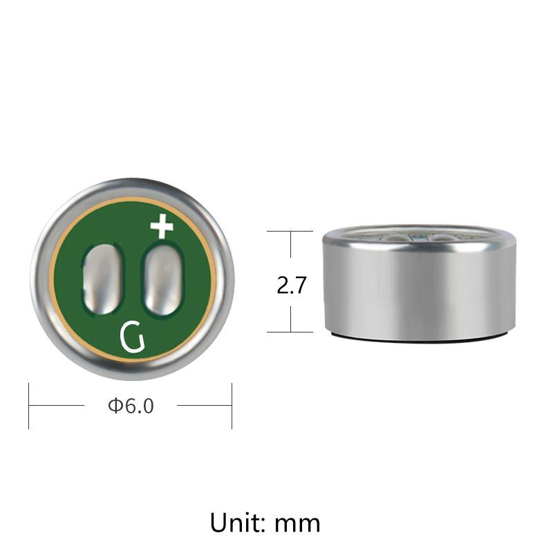

Превосходные 6-мм микрофонные жилы для улучшенной четкости звука в любой среде Картридж Электретный конденсаторный микрофон