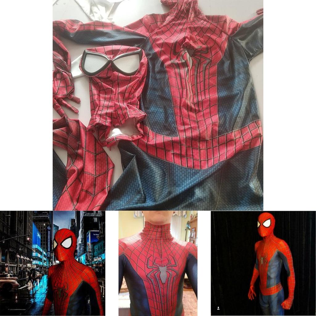 The Amazing Spider-man Cosplay Costume For Halloween Perfect Stitches Exquisite Workmanship
