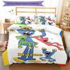 3pcs Custom Name Poppy Playtime Bedding Set Duvet Cover Closure Includes 1 Duvet Cover & 2 Pillowcases, Soft and Comfortable for All Seasons.