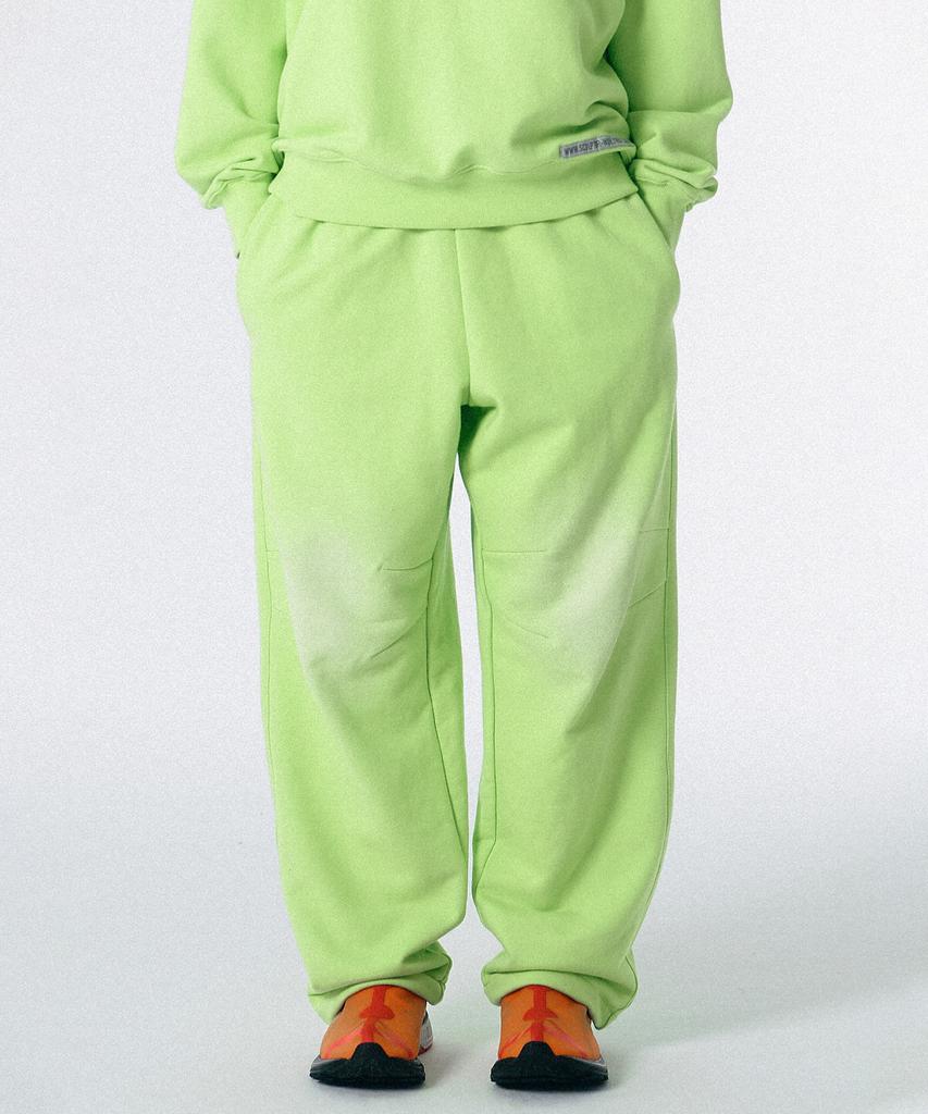 SCULPTOR Species Brushed Sweat Pants Lime