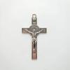Modischer Kruzifix-Anhänger Choker Religiöse Kreuzkette Exquisite Metallanhänger Schlüsselbein-Ketten Damenschmuck