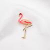 Spilla Brooch alla Moda Fenicottero Lega Unica Stile Esotico come Regalo di Natale