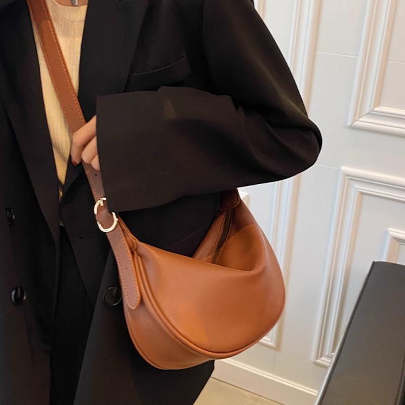High-end Niche Small Bag Women's 2025 New Fashionable Casual Shoulder Crossbody Bag Versatile Dumpling Bag