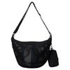 Jordan Polyester 2 in 1 HOBO Ein Schulter Crossbody Basketballtasche Regulär Unisex Jet Black Jordan JD2433037AD-001