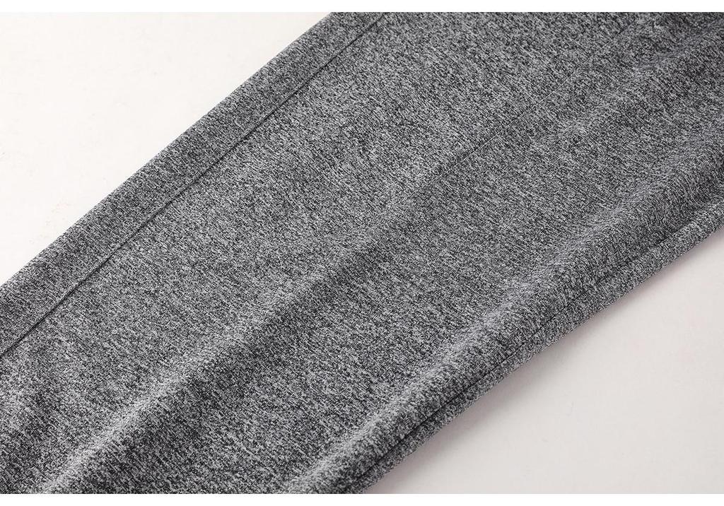 Men's Quick-Dry Ice-Feeling Running Pants, Tapered Fit for Outdoor Fitness, Solid Color, Summer 2024 Collection.