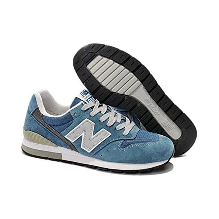 New Balance Nb 996 Series Casual Versatile Low-Top Marathon Running Shoes Unisex Sneaker Sky-Blue MRL996AS