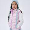 [mardimercredi] Kids Down Vest Flower Reversible