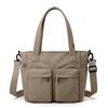 Large capacity bag women's leisure 2025 winter new simple foreign stylish portable shoulder bag tote bag