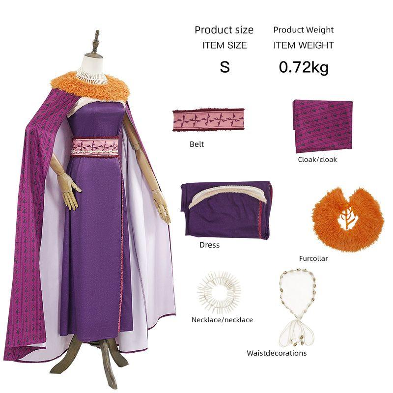 Moana 2 Moana Cosplay Costume Ocean Princess Moana Grass Skirt Princess Cosplay Performance Costume A923 Matangi Complete Set L