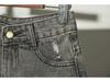 Women's Korean High-Waist Loose Denim Shorts - Summer Plus Size, Ripped, Wide-Leg, A-Line Hot Pants