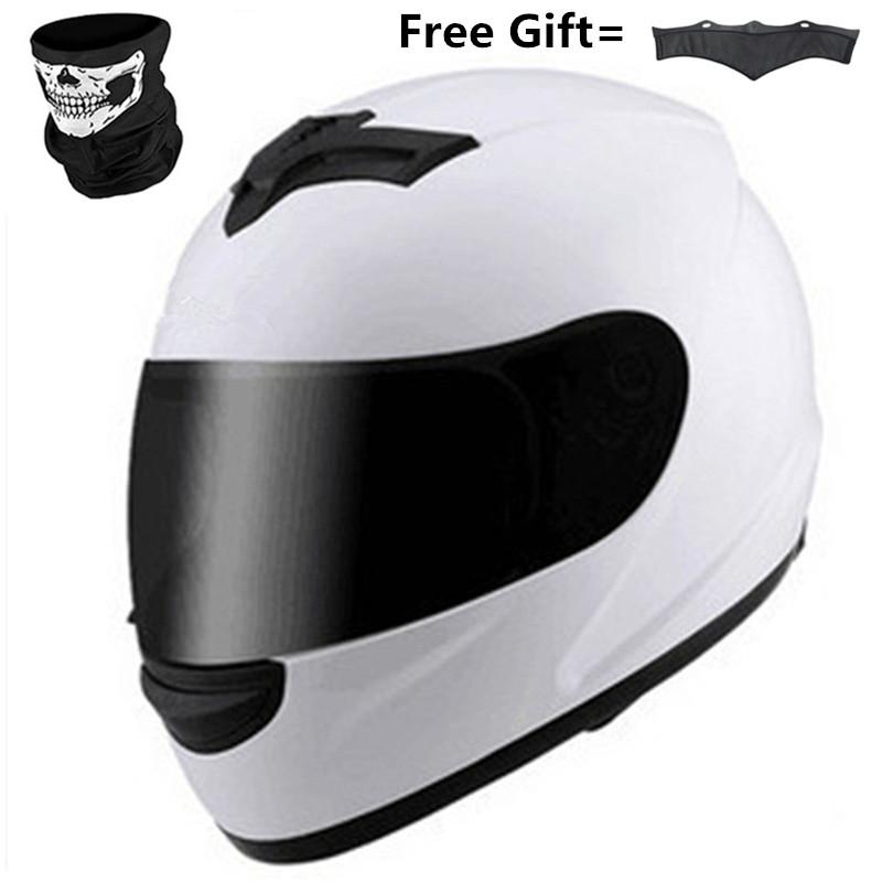 Fashion Full Face Motorcycle Helmet for Men & Women DOT Approved Top Quality CE Certified with Removed Neck Warmer