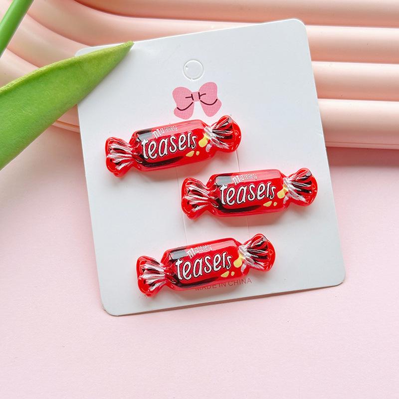 Resin Candy Food Simulation: DIY Jewelry, Phone Case, Crocs Patches, Hair Clips & Accessories.