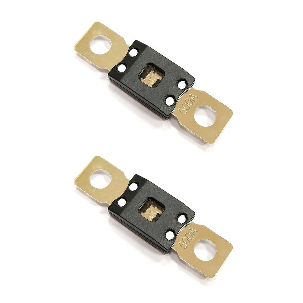 parts PTT 2 Pack Mega/AMG Fuse 500 Amp 32V 298 Series Time Delay Bolt Down Automotive Marine (500A-2 Pack)