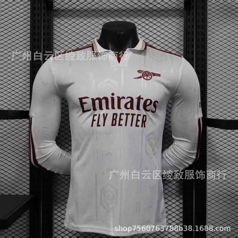 25/26 Arsenal Long Sleeve Soccer Jersey