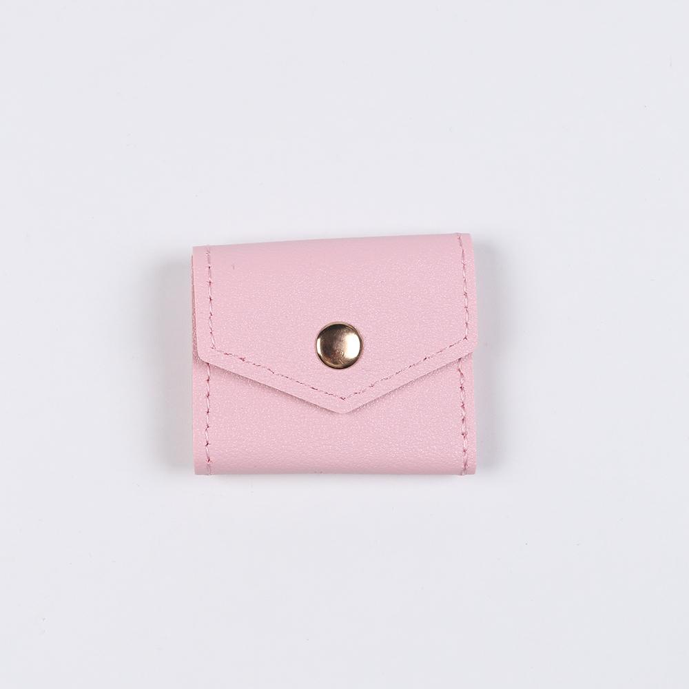 Mini Jewelry Bag with Buckle Travel Foldable Jewelry Organizer Pouch for Rings Earrings Bracelets Necklaces
