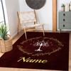 Warnermedia (11) Customize your name rug, office chair cushion, home bedroom living room gift.