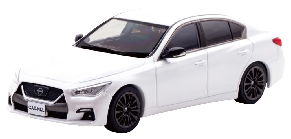 

CARNEL Nissan Skyline 400R 2022 Brilliant White Pearl Finished Product CN432205 1/43 (V37)