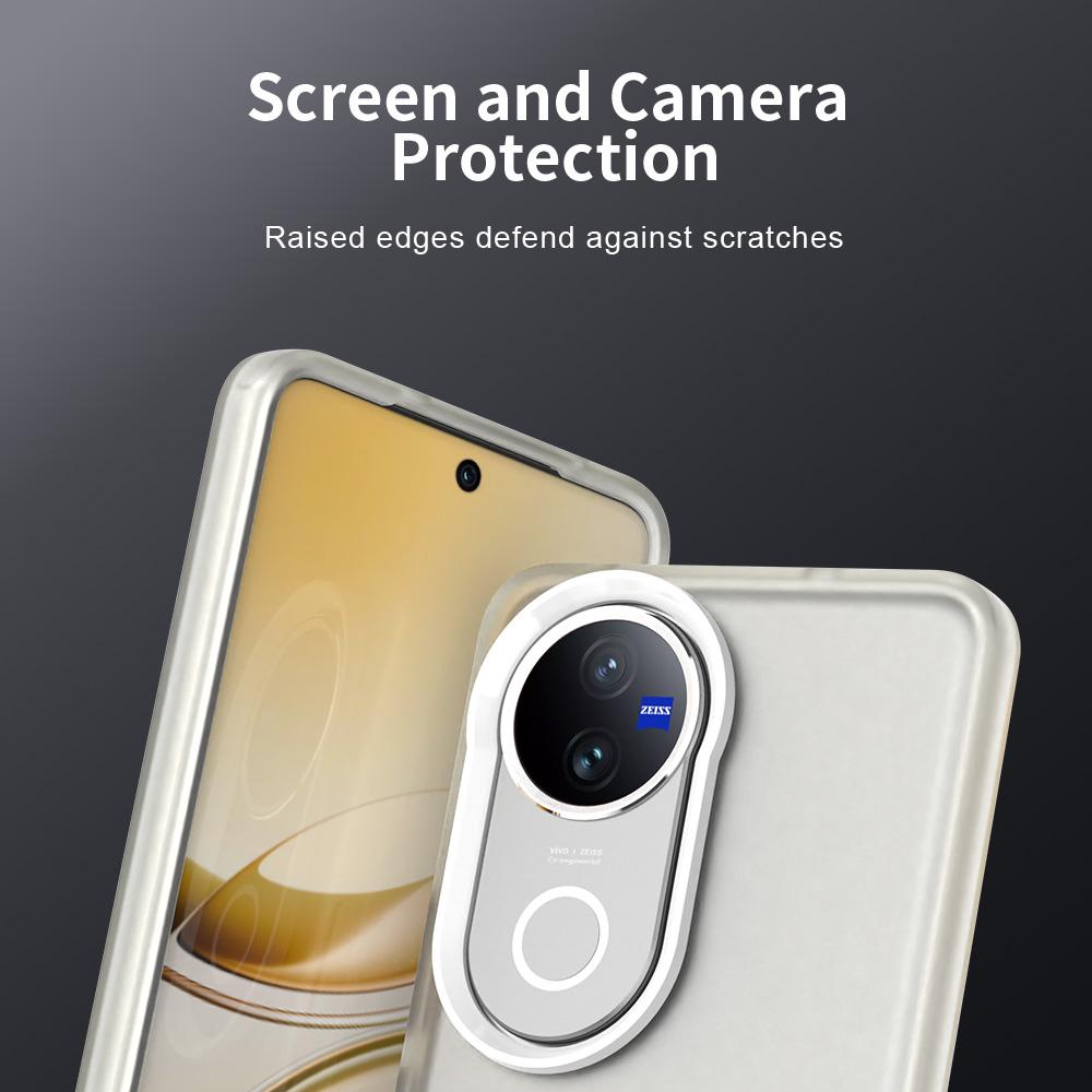 Frosted Case For Vivo V50 Cover Vivo V50 Fundas Coque Matte Translucent PC TPU Edge Back Phone Phone Bumper Vivo V50