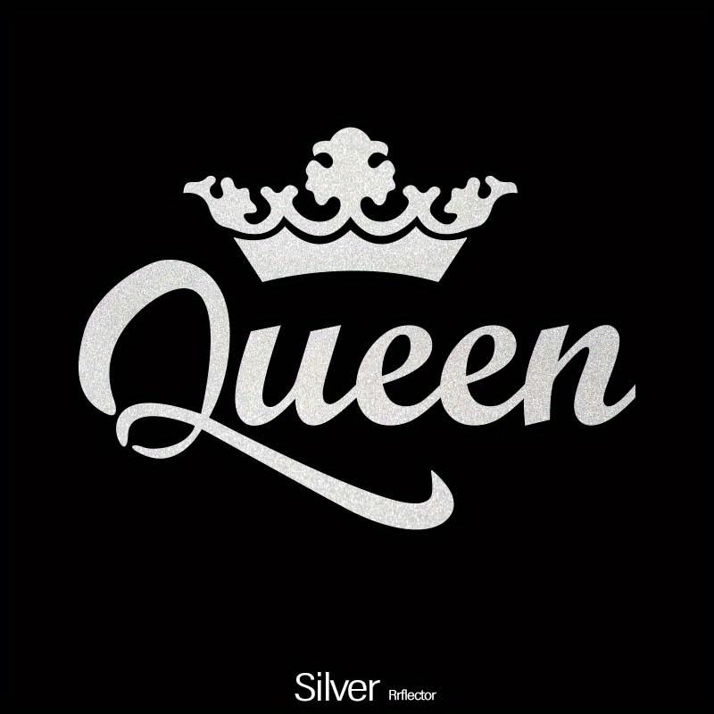 

1 шт. Наклейки на автомобиль CROWN QUEEN, Модная водонепроницаемая виниловая наклейка, Автонаклейка, Аксессуары для украшения и стайлинга автомобиля M