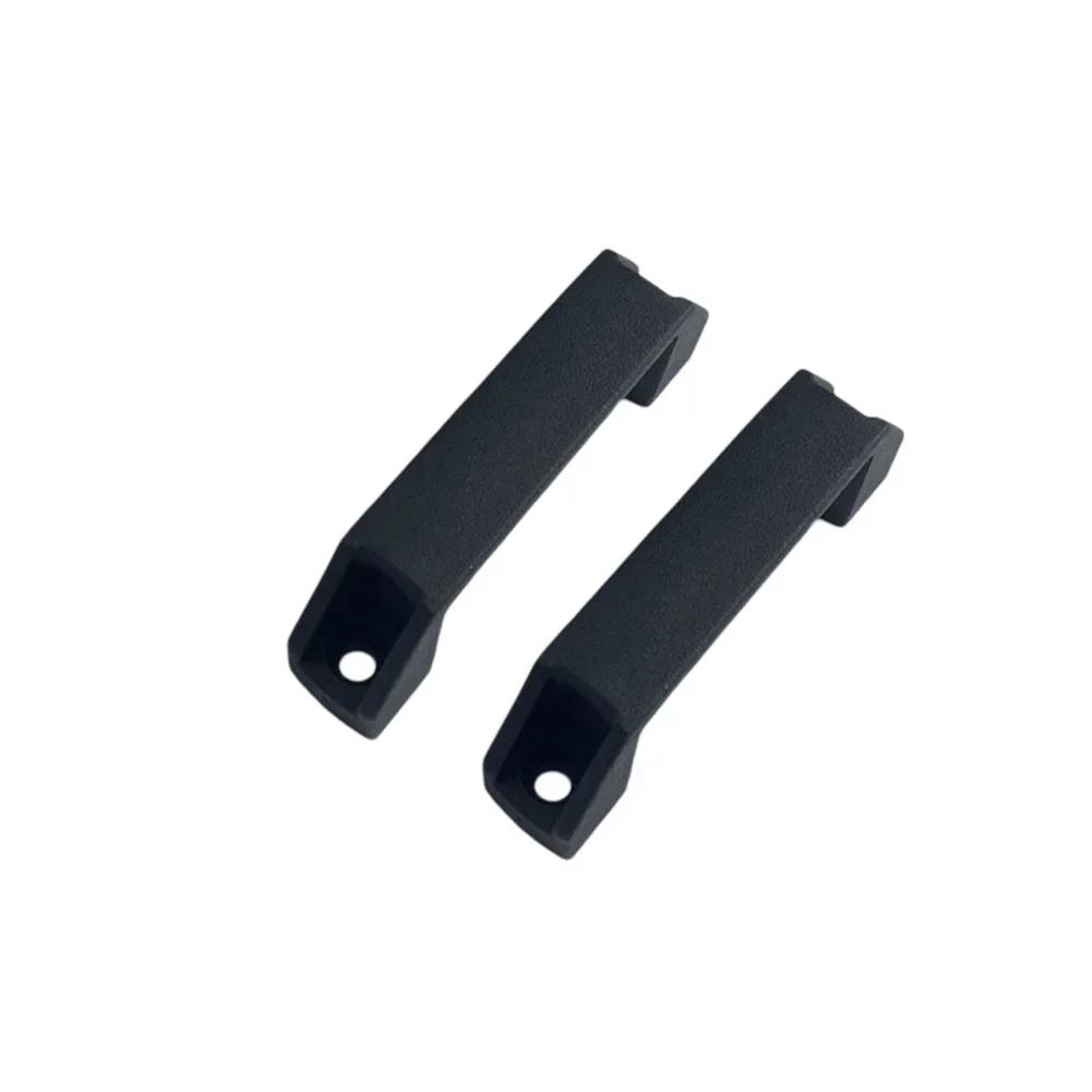 2PCS Cabinet Pulls Handles Furniture Handles Drawer Knob Black Plastic Industrial Cabinet Handles Wardrobe Knobs Hardware