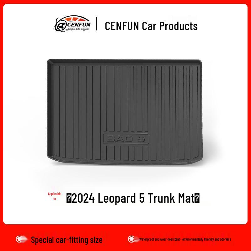 Custom TPE Floor Mats & Trunk Mat Set for 2024 BYD Equation Leopard 5