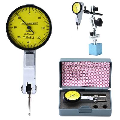 Dial Test Indicator Gauge and Magnetic Base Stand Holder 0.01mm
