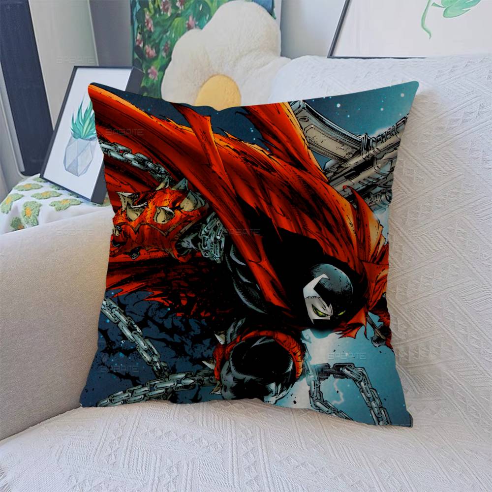 Horror Action Movie S-Spawn Cushion Cover Pillowcase Upholstery Sofa Throw Pillow Home Decor Pillowcas