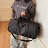 New fitness bag casual messenger bag large capacity women's simple versatile short trip portable shoulder bag
