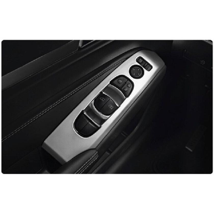 For Nissan Altima/Teana 2019-2022 ABS Silver Window Lift Panel Switch Cover Trim