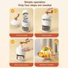 Hand-cranked Shaver Ice Machine Household Protable Small Slushie Machine Handheld Small Ice Crusher for Kitchen Ice Cream Milks