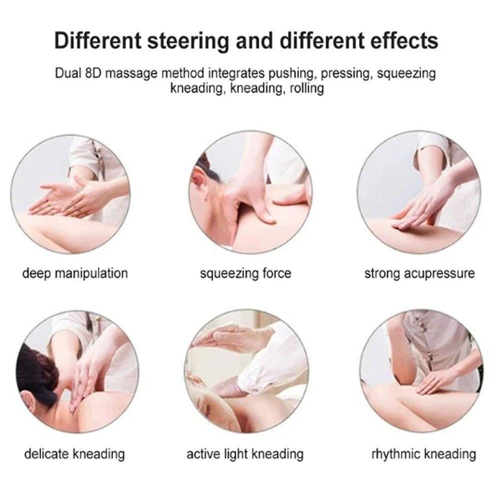 Breathable Electric Neck Massager Deep Massage Massage Cushion New Electric Massage Pillow