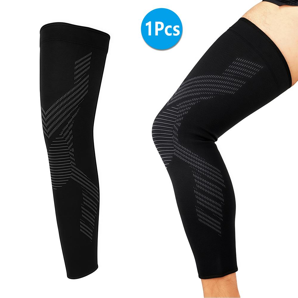 

1/2Pcs Copper Compression Leg Sleeves, Long Knee Leg Sleeves For Men Women Knee Pain Relief, Swelling, Arthritis, Runner, Sports S