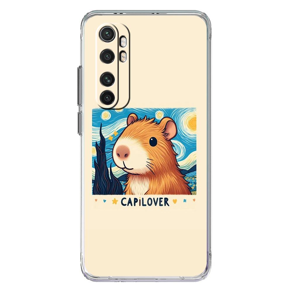 

Anime Capybara Porpoise Phone Case For Xiaomi 14 15 13 14T 13T 12T 11T Pro 12 11 Lite Poco X7 X6 X5 X3 NFC F7 Ultra F6 Cover Xiaomi 13