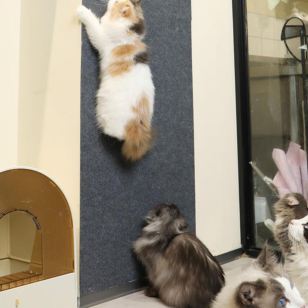 Cat Scratch Mat  Cat Scratcher Sofa Protector Cats Scratcher Pad Trim able Cat Scratching Boards for Protecting Sofas Walls Door