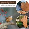 5PCS Rusty Birds Decoration, Wall Fence Hummingbirds Craft Statue Ornaments,Garden Sculptures and Yard Art,Rustic Garden Farmhouse Decor,